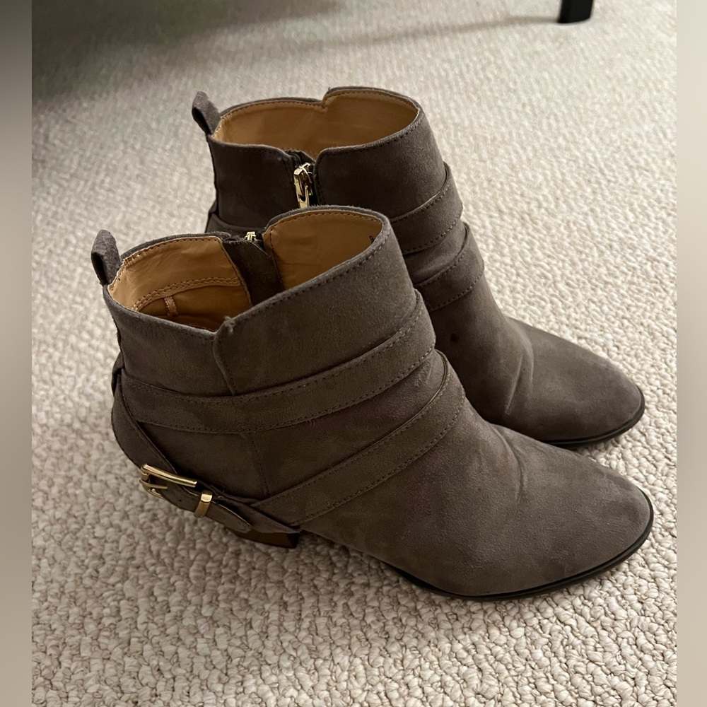 Taupe Express Booties